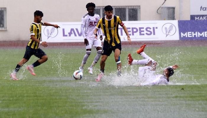 Bucaspor-Al Faisaly maçı yarıda kaldı