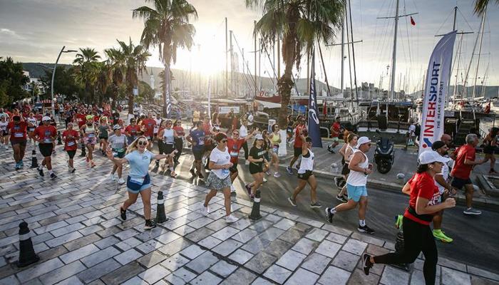 Bodrum Yarı Maratonu koşuldu