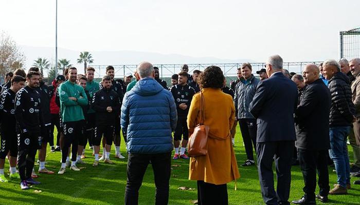 Kocaelispor antrenmanında duygusal sürpriz