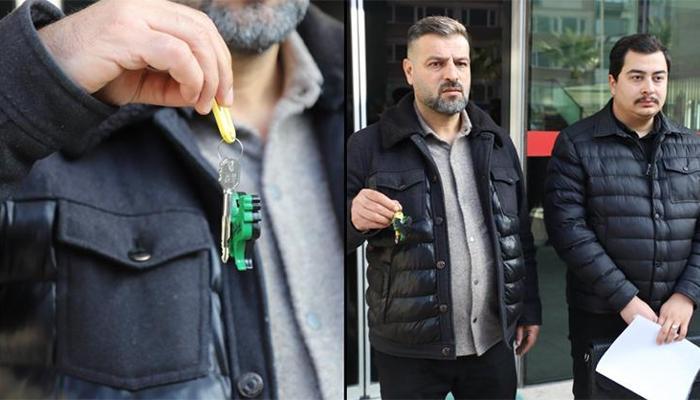 Kulübün anahtarı belediyeye teslim edildi