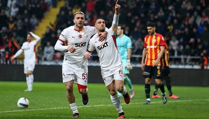 Galatasaray, Kayserispor deplasmanında bu sefer fire vermedi