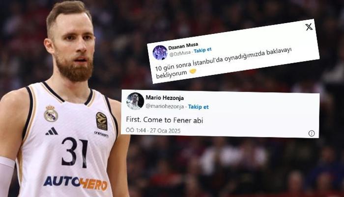 EuroLeague yıldızından Fenerbahçe taraftarına baklava çağrısı!