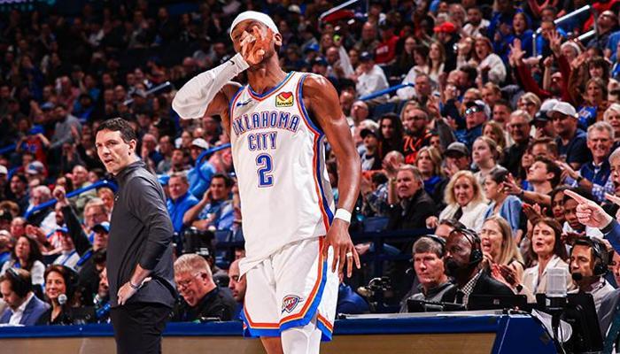 Shai Gilgeous-Alexander coştu Oklahoma kazandı!