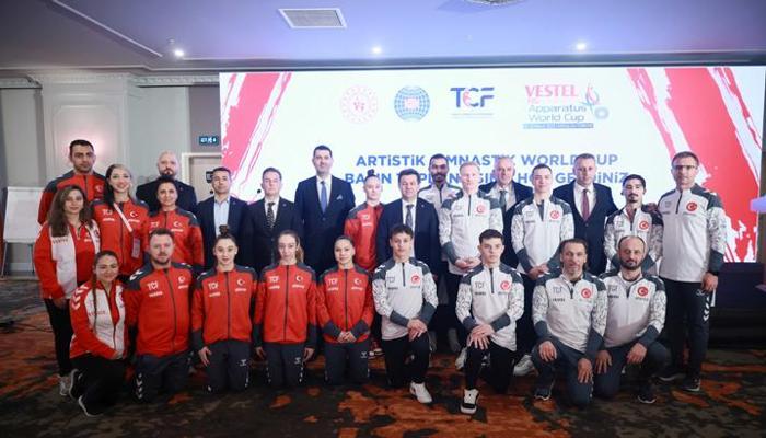 Dünyanın en iyileri artistik Cimnastik Dünya Kupası’nda yarışıyor