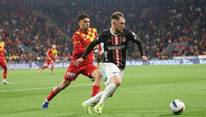 Göztepe - Gaziantep FK maçında kazanan yok: 1-1