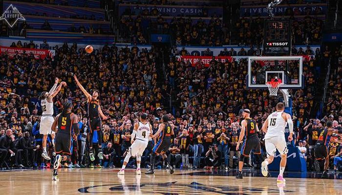 Denver Nuggets, Thunder'ı son saniyede yendi