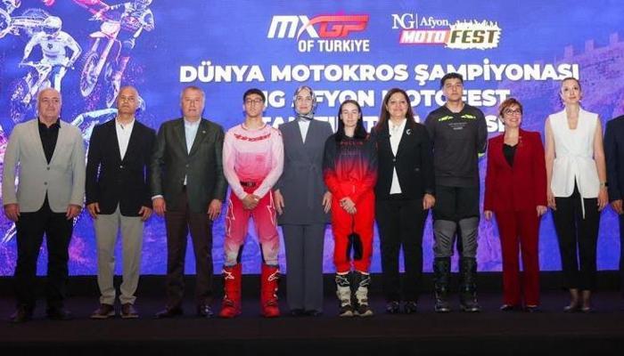 Dünya Motokros Şampiyonası'nın tanıtım toplantısı yapıldı