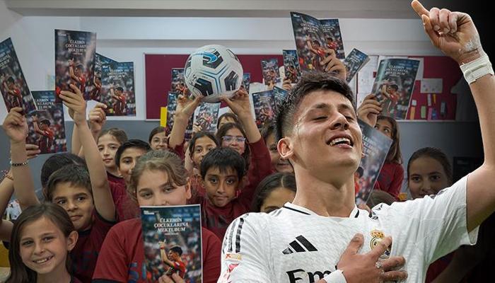 Arda Güler'den Ankara'daki okuluna sürpriz