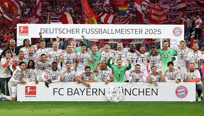 Bayern Münih şampiyonluğunu ilan etti
