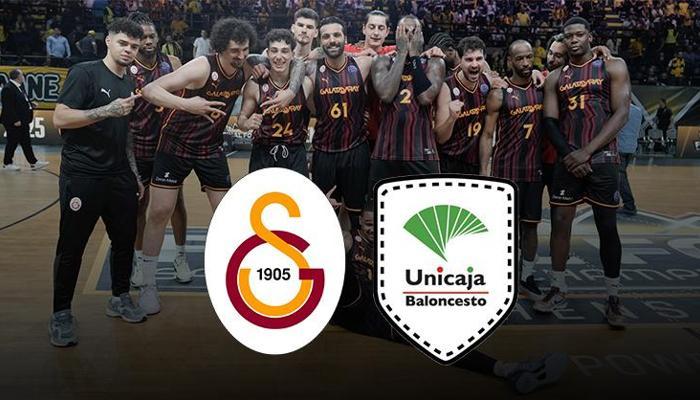 Hedef kupa: Galatasaray-Unicaja Malaga