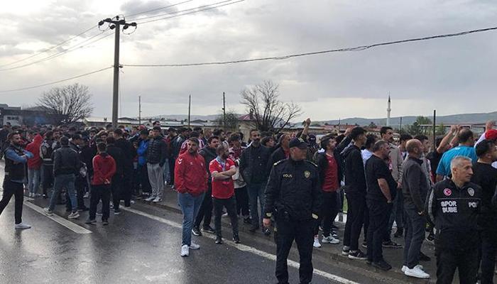 Sivasspor taraftarından protesto!