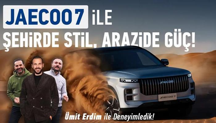Jaecoo 7 ile şehirde stil, arazide güç!