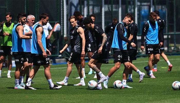 Beşiktaş Alanyaspor hazırlıklarını sürdürdü