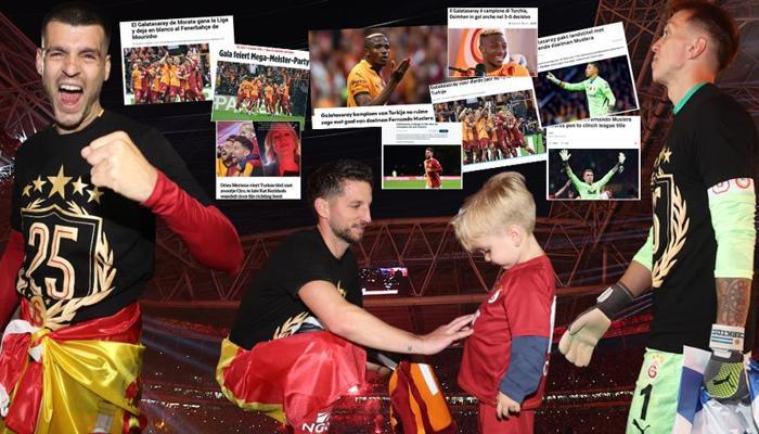 Galatasaray'ın şampiyonluğu Avrupa basınında