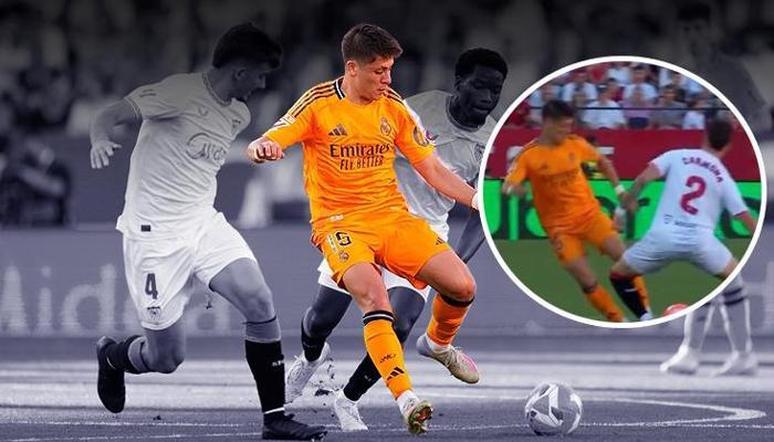 Arda Güler rakibinin aklını aldı, Real Madrid taraftarı dayanamadı: Önümüzdeki sezon...