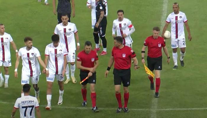 TFF 2. Lig maçında büyük olay! Maç tatil edildi