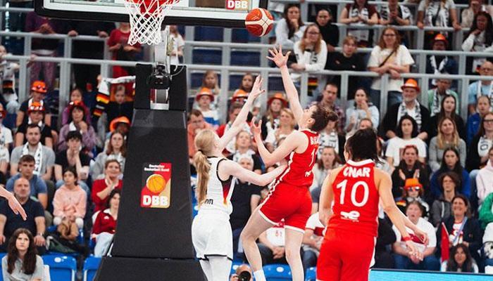 A Milli Kadın Basketbol Takımı, Almanya'ya mağlup oldu