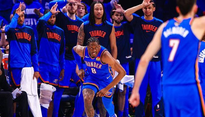 NBA finallinde Thunder surumu 1-1'e getirdi