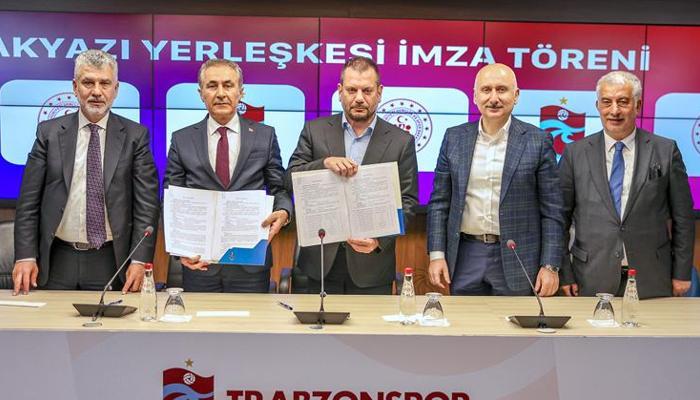 Başkan Ertuğrul Doğan imzayı attı: 'Artık Trabzonspor'un' dedi