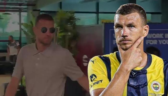 Fenerbahçe'nin eski yıldızı Edin Dzeko, imza için İtalya'ya gitti!