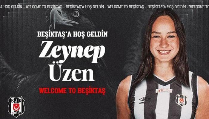 Beşiktaş, Zeynep Üzen'i kadrosuna kattı