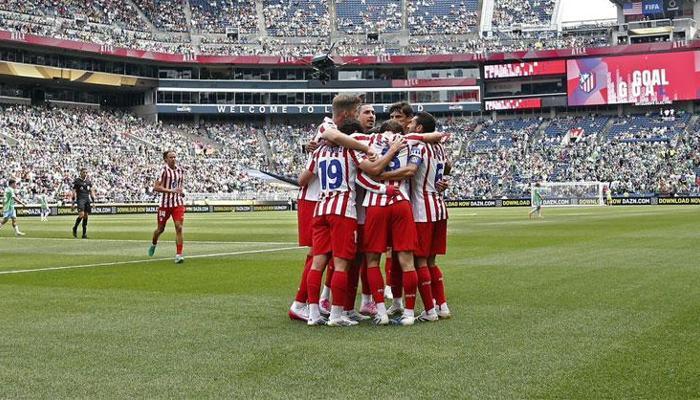 Atletico puanla tanıştı