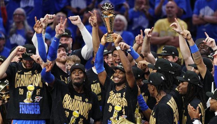 NBA'de şampiyon Oklahoma City Thunder
