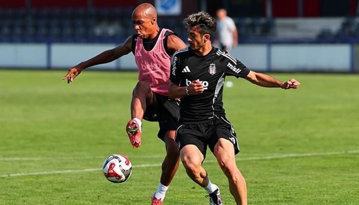 Beşiktaş pas ve taktik çalıştı