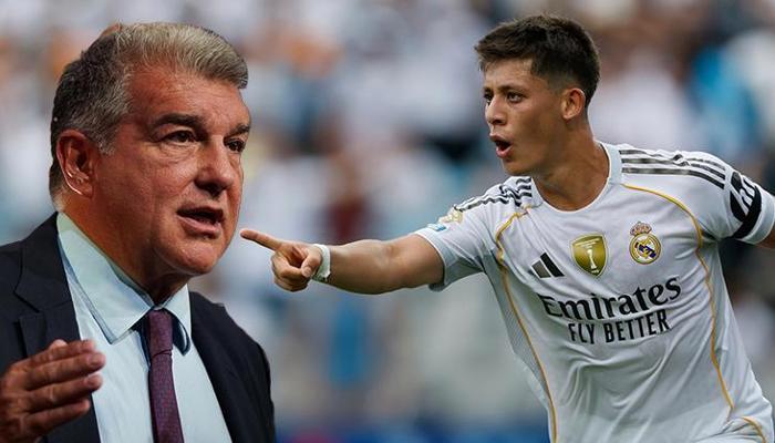 Arda Güler, Barcelona Başkanı Laporta'yı çıldırttı!