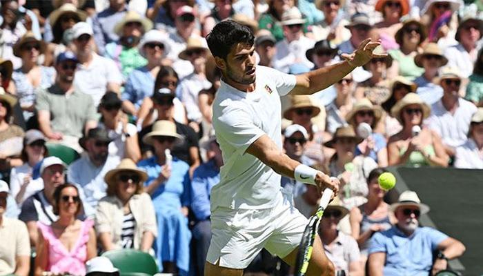 Wimbledon'da ilk finalist Carlos Alcaraz