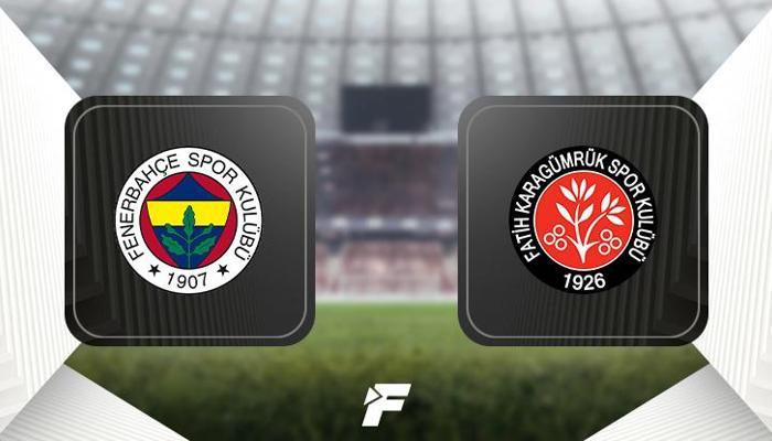 Sezonun ilk provası: Fenerbahçe-Fatih Karagümrük