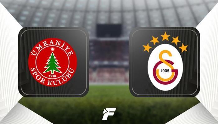 Ümraniyespor - Galatasaray maçı Canlı Anlatım