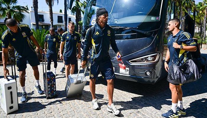Fenerbahçe kafilesi, Portekiz'e gitti