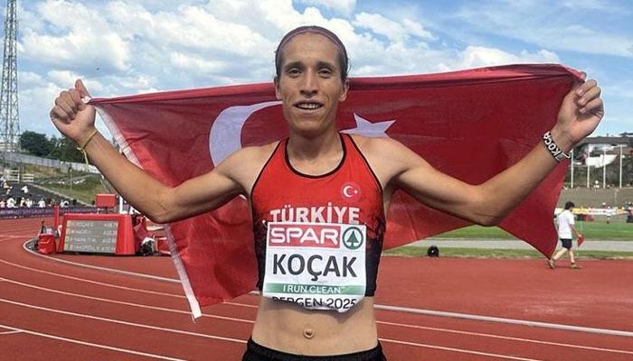 Milli atlet Dilek Koçak, Avrupa şampiyonu oldu