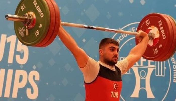 Şırnaklı halterciden Avrupa rekoru