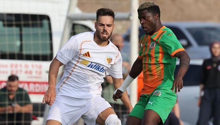 Alanyaspor, hazırlık maçında Kayserispor'u devirdi
