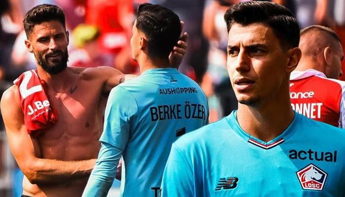 Ayağının tozuyla maça çıkan Berke Özer hedefte