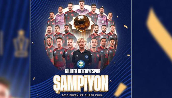 Hentbol Süper Kupa'da şampiyon Nilüfer Belediyespor