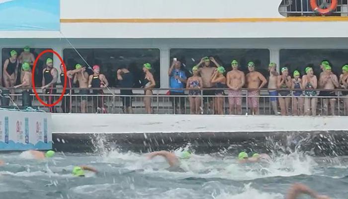 İstanbul Boğazı'nda kaybolan Rus yüzücünün görüntüsü ortaya çıktı!