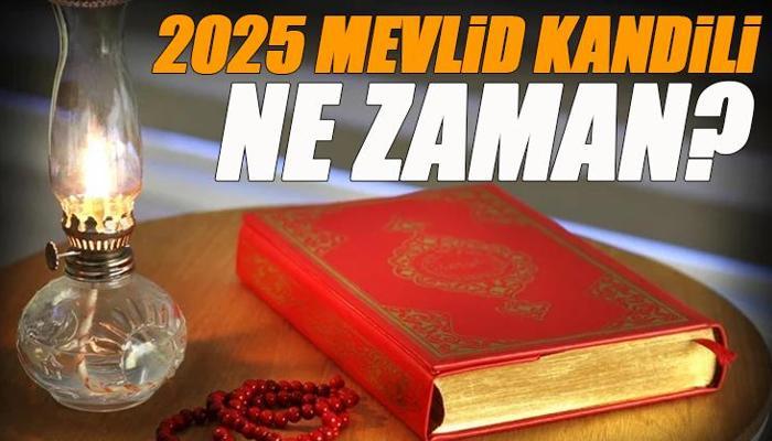 2025 Mevlid kandili ne zaman? Bugün kandil mi?