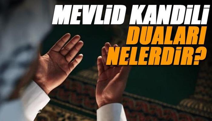 Mevlid Kandili duaları nelerdir?