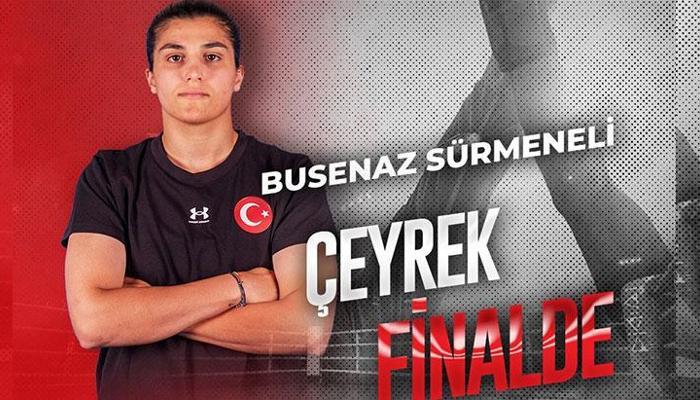 Busenaz Sürmeneli çeyrek finalde! Madalya maçları bugün
