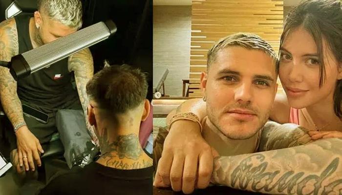 Icardi, Wanda Nara dövmesini kapattırdı