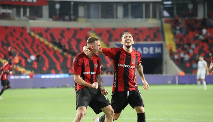 Gaziantep FK, üst üste 3. galibiyetini aldı