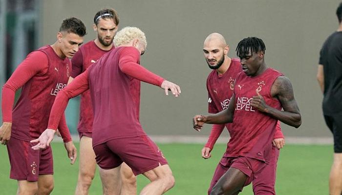 Galatasaray'da Eintracht Frankfurt maçı hazırlıkları başladı!