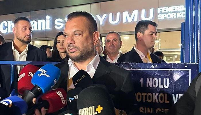 Ertuğrul Doğan soyunma odasına indi, takıma konuşma yaptı