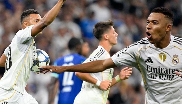 10 kişi kalan Real Madrid, Mbappe'yle 3 puana uzandı