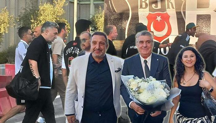 Beşiktaş İzmir'e geldi, çiçeklerle karşılandı