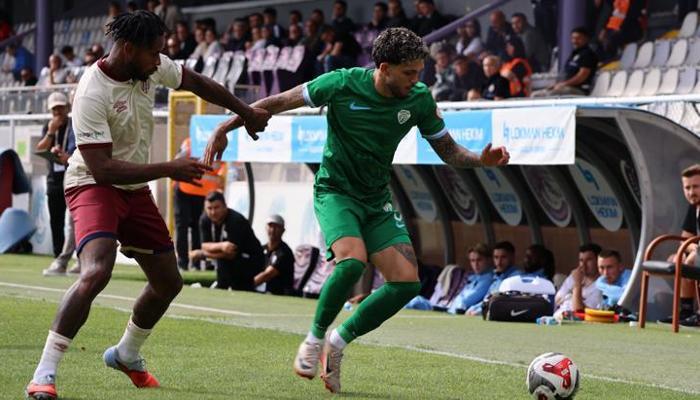 Serik Spor açılış maçında 1 attı, 3 aldı...