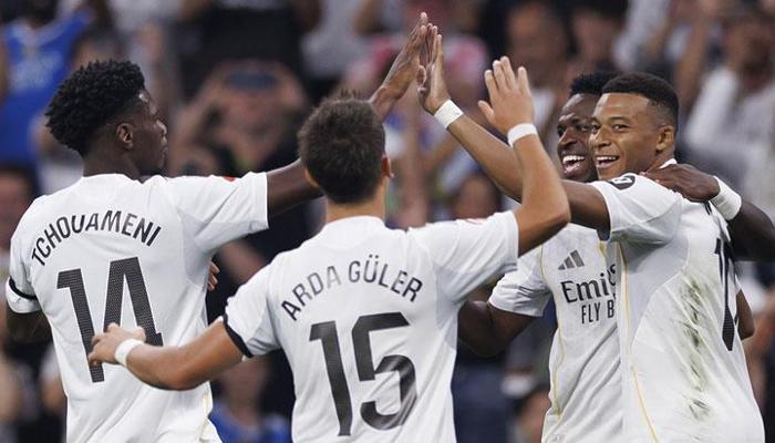 Real Madrid La Liga'ya 5'te 5'le başladı, Arda yedek soyundu